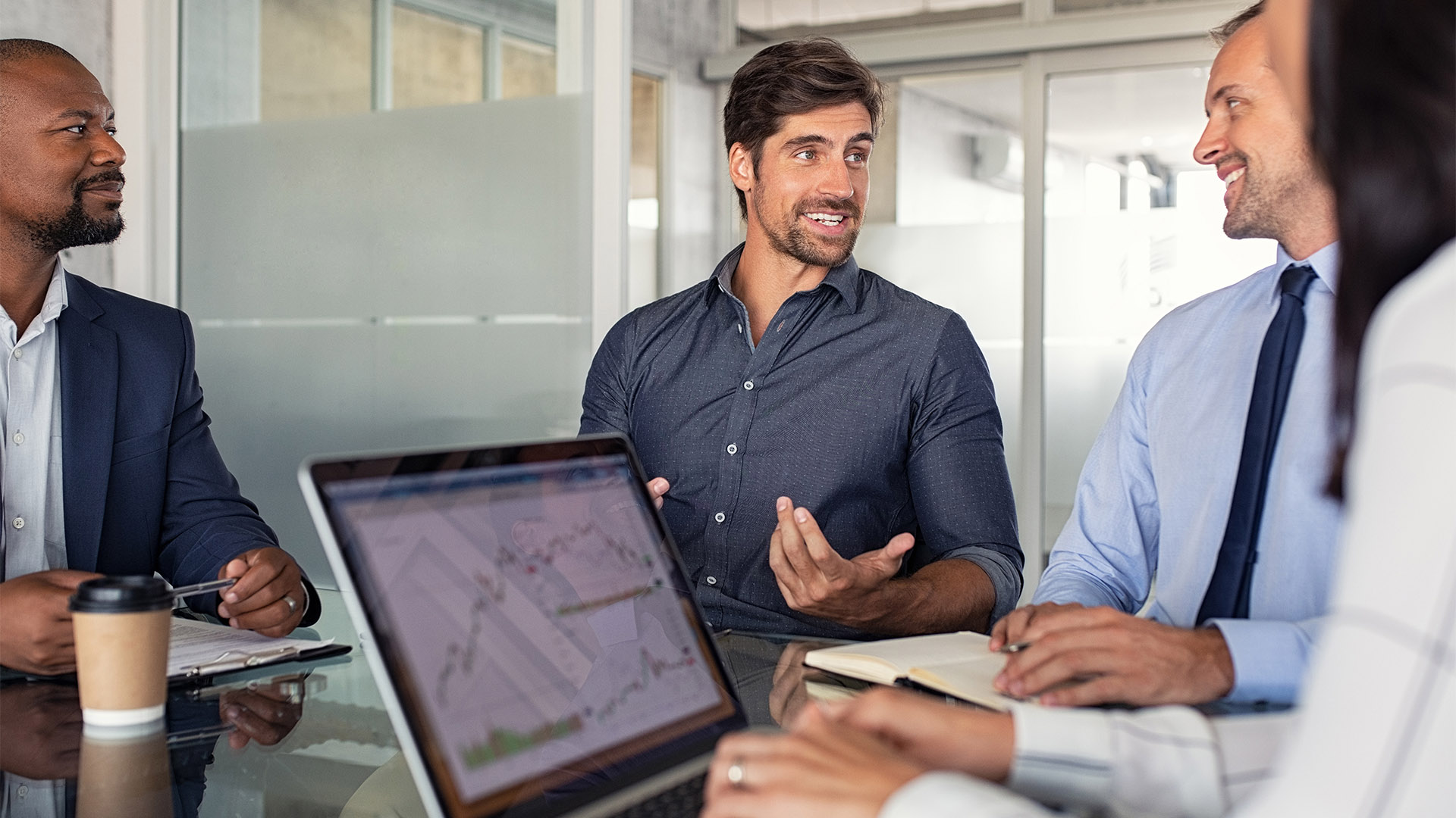 Business people in meeting
